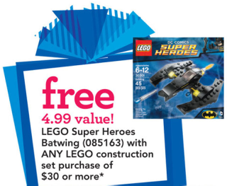 Illustration for article titled Deals: Batwing with $30 purchase at Toys"R"Us